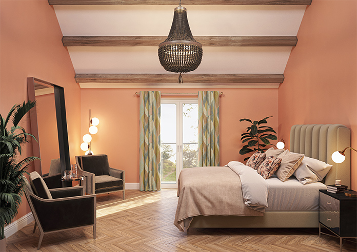 Anthurium, Caramel - Made to Measure Curtains - Image 13